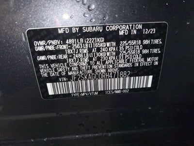 2024 Subaru Forester Sport
