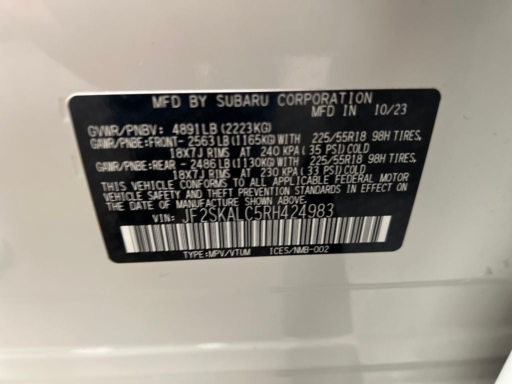 2024 Subaru Forester Limited
