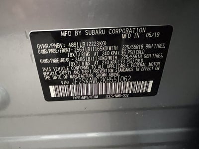 2019 Subaru Forester Touring